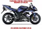 Preview: EV-R Blau für Yamaha YZF R1 2004-2006